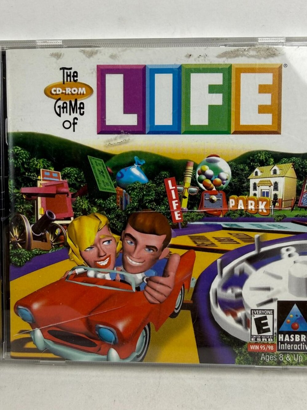 The Game of Life CD-ROM PC Game 1998 Hasbro Interactive Complete In Case